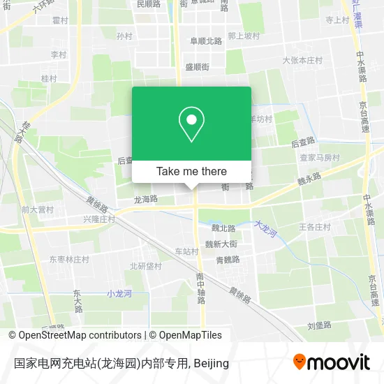 国家电网充电站(龙海园)内部专用 map