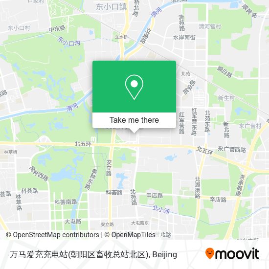 万马爱充充电站(朝阳区畜牧总站北区) map