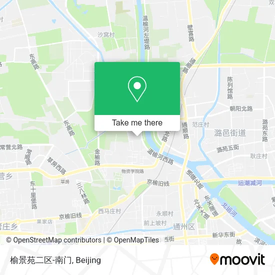榆景苑二区-南门 map