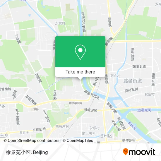 榆景苑小区 map