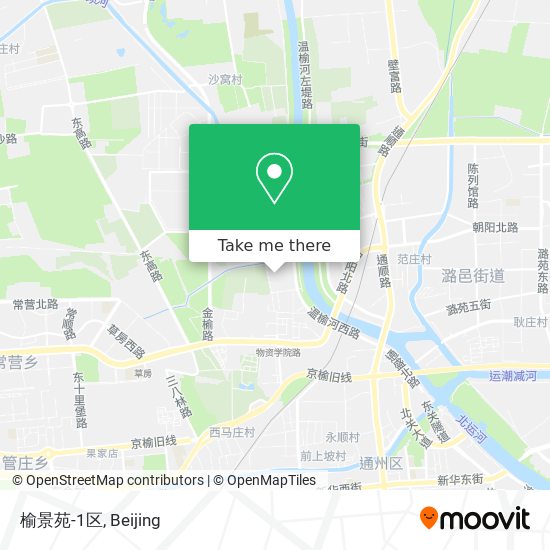 榆景苑-1区 map