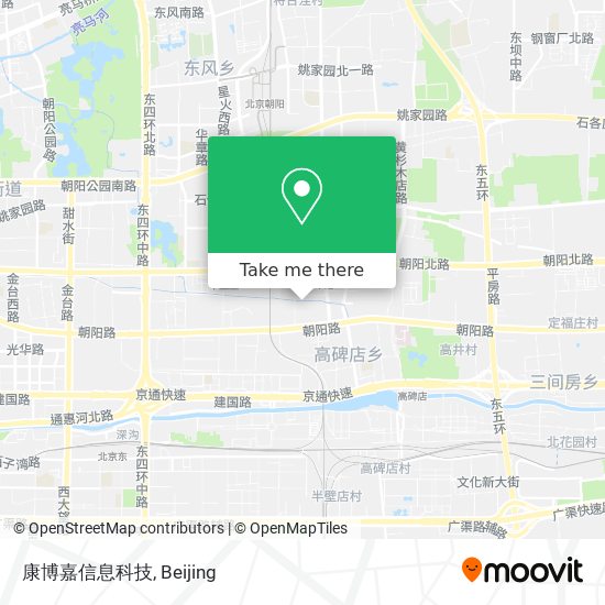 康博嘉信息科技 map