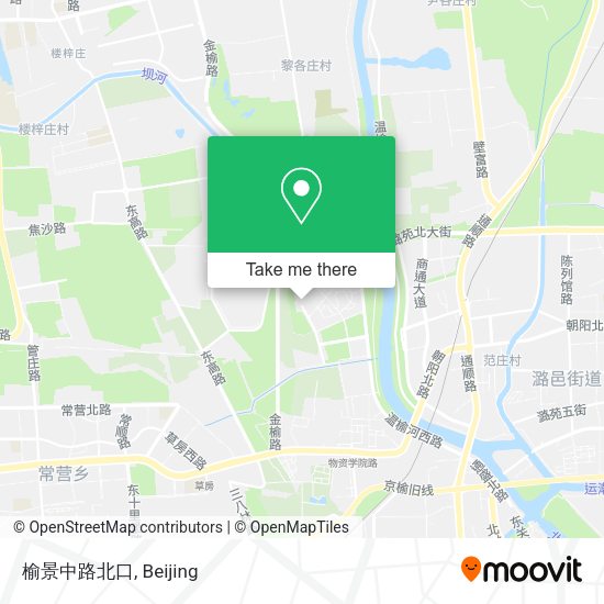 榆景中路北口 map