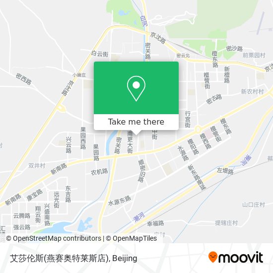 艾莎伦斯(燕赛奥特莱斯店) map