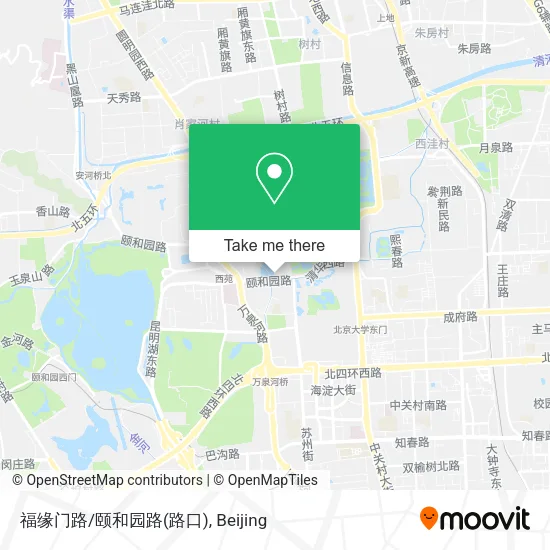 福缘门路/颐和园路(路口) map