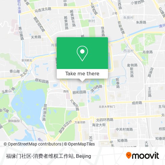 福缘门社区-消费者维权工作站 map