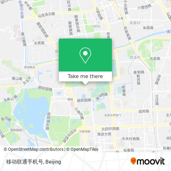 移动联通手机号 map