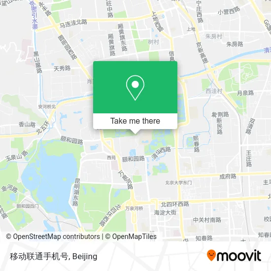 移动联通手机号 map