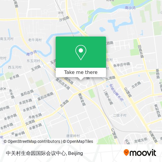 中关村生命园国际会议中心 map