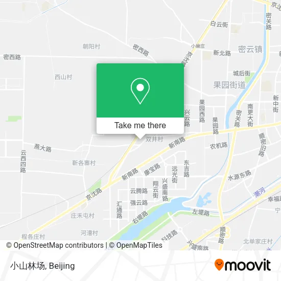 小山林场 map