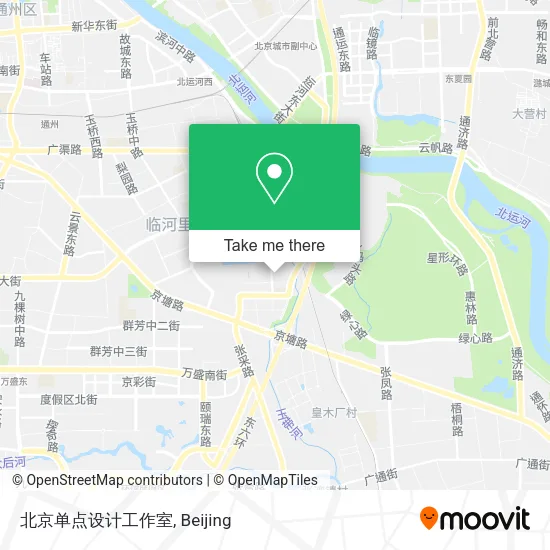 北京单点设计工作室 map