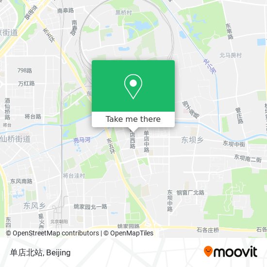 单店北站 map