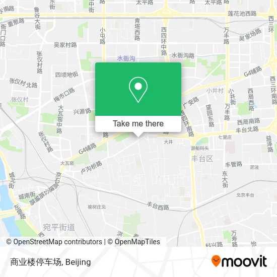 商业楼停车场 map