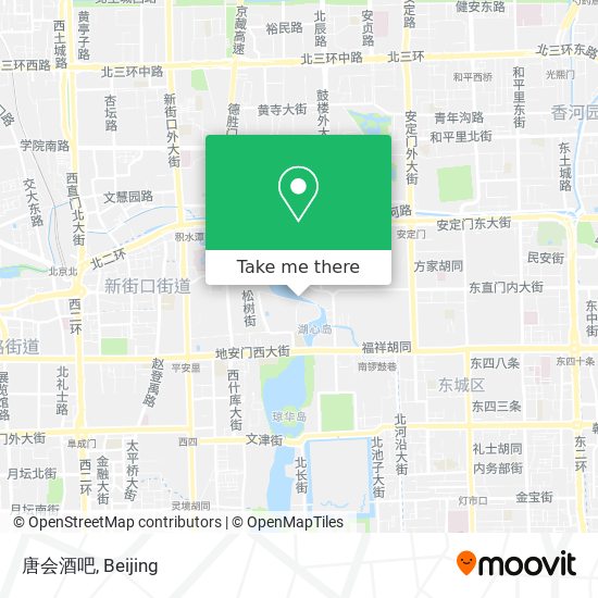 唐会酒吧 map