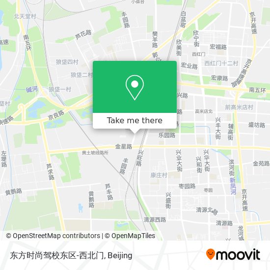 东方时尚驾校东区-西北门 map