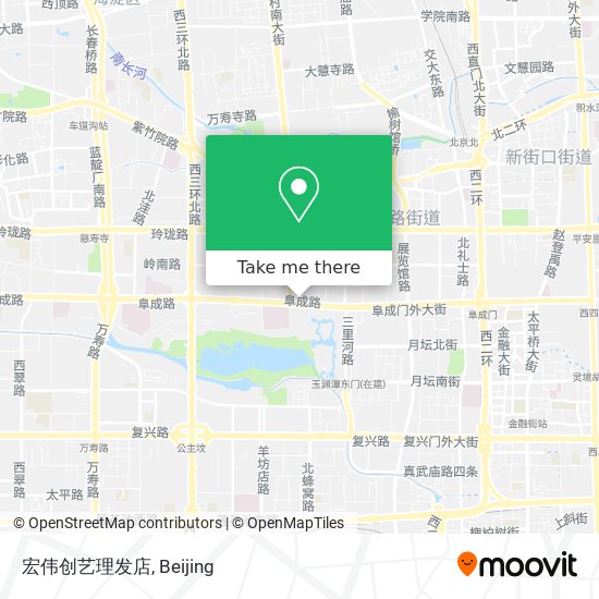 宏伟创艺理发店 map