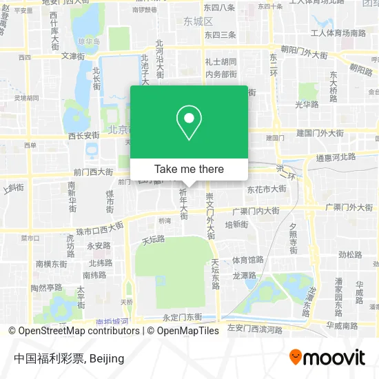 中国福利彩票 map