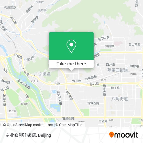 专业修脚连锁店 map