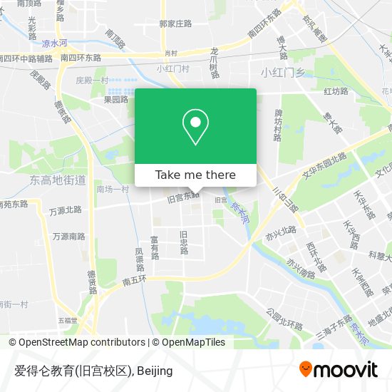 爱得仑教育(旧宫校区) map