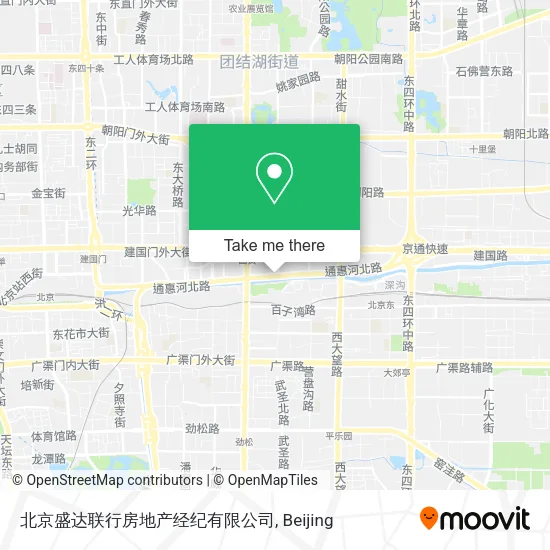 北京盛达联行房地产经纪有限公司 map