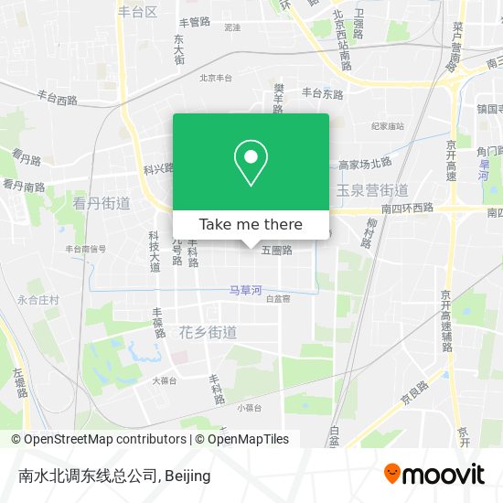 南水北调东线总公司 map
