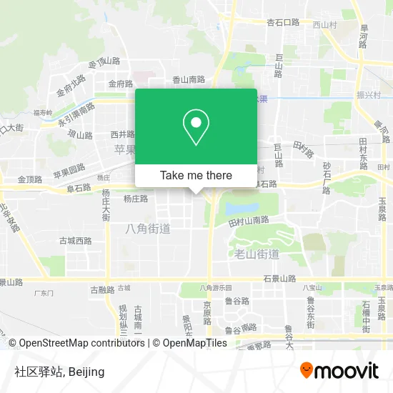 社区驿站 map