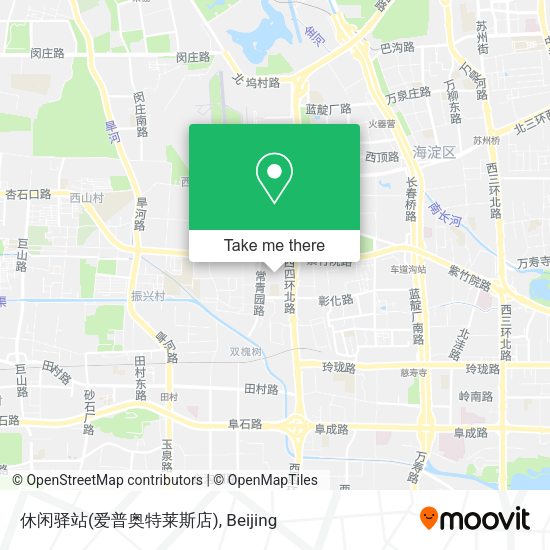 休闲驿站(爱普奥特莱斯店) map