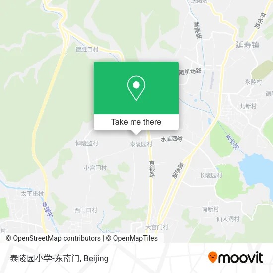 泰陵园小学-东南门 map