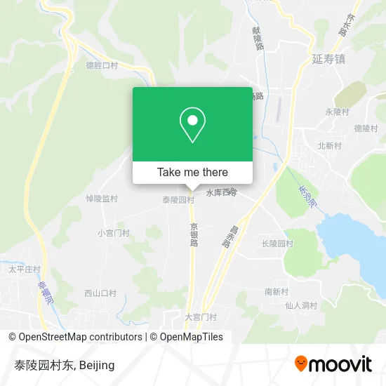 泰陵园村东 map