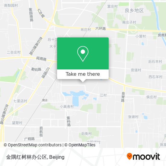 金隅红树林办公区 map