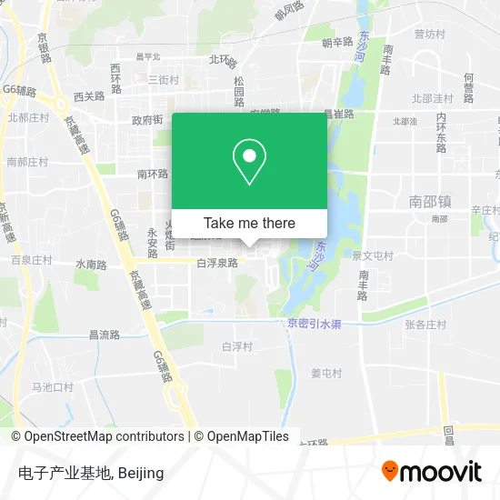 电子产业基地 map