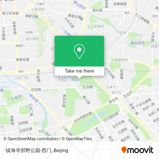 镇海寺郊野公园-西门 map