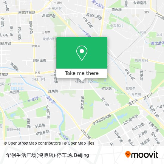 华创生活广场(鸿博店)-停车场 map