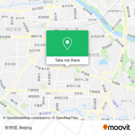 乾明馆 map