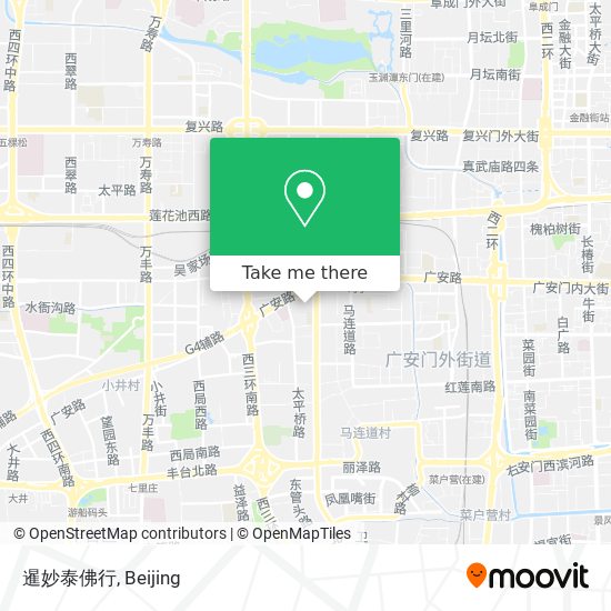 暹妙泰佛行 map