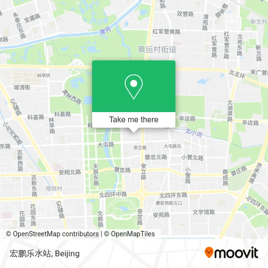 宏鹏乐水站 map