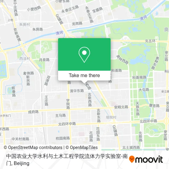 中国农业大学水利与土木工程学院流体力学实验室-南门 map