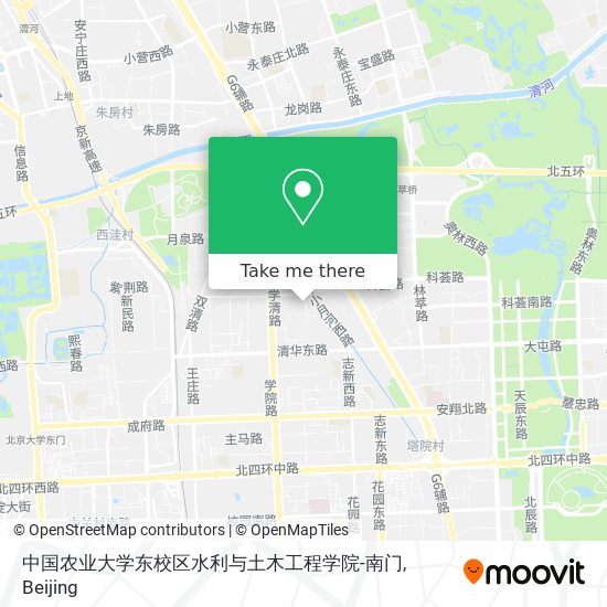 中国农业大学东校区水利与土木工程学院-南门 map