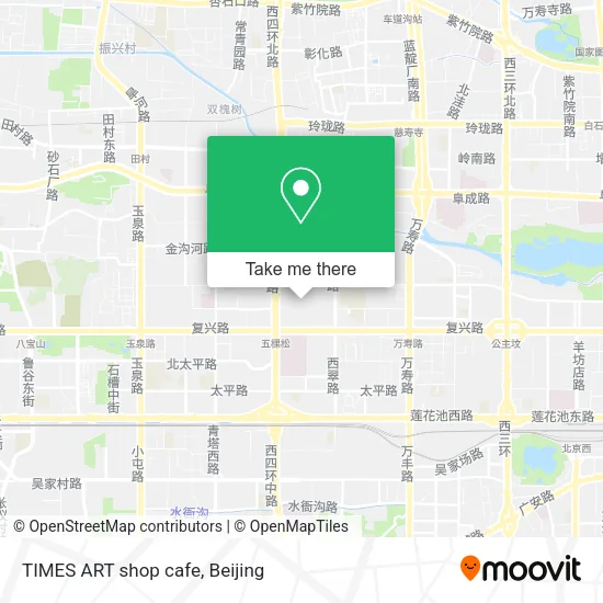 TIMES ART shop cafe map