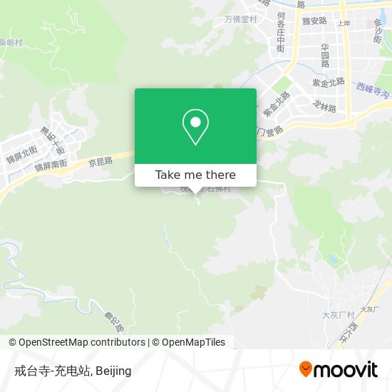 戒台寺-充电站 map