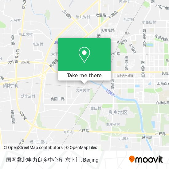 国网冀北电力良乡中心库-东南门 map