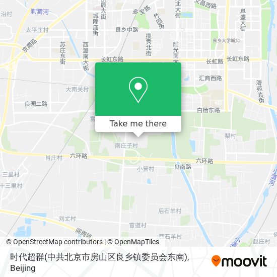时代超群(中共北京市房山区良乡镇委员会东南) map