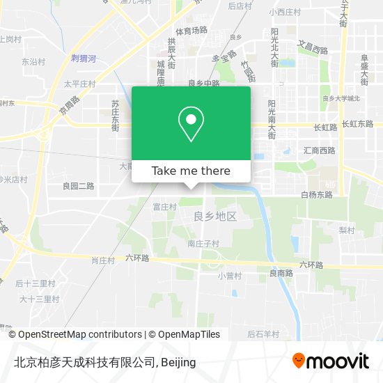北京柏彦天成科技有限公司 map