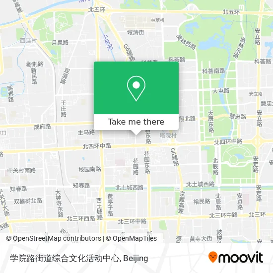 学院路街道综合文化活动中心 map