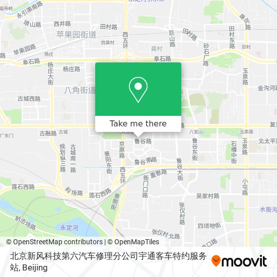 北京新风科技第六汽车修理分公司宇通客车特约服务站 map