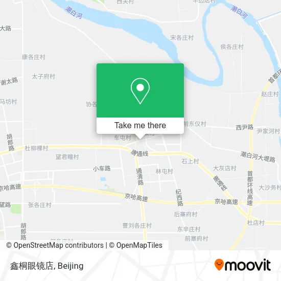 鑫桐眼镜店 map