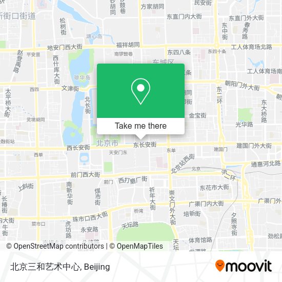 北京三和艺术中心 map