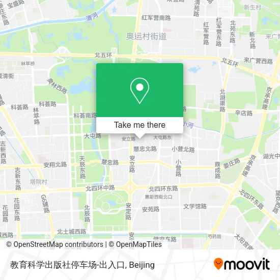 教育科学出版社停车场-出入口 map