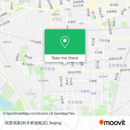 我爱我家(科丰桥旗舰店) map