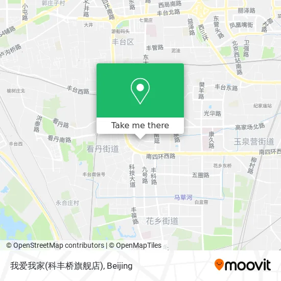 我爱我家(科丰桥旗舰店) map